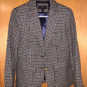 Tweed Schoolboy Blazer Jcrew Sz Petite 6